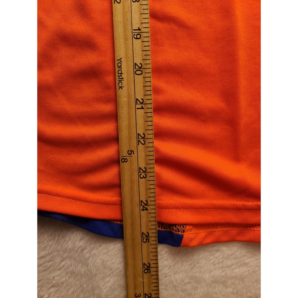 Vintage Diadora Glasgow Rangers FC Men's Jersey Orange 2002-03 V-Neck Away Kit S - Picture 6 of 13